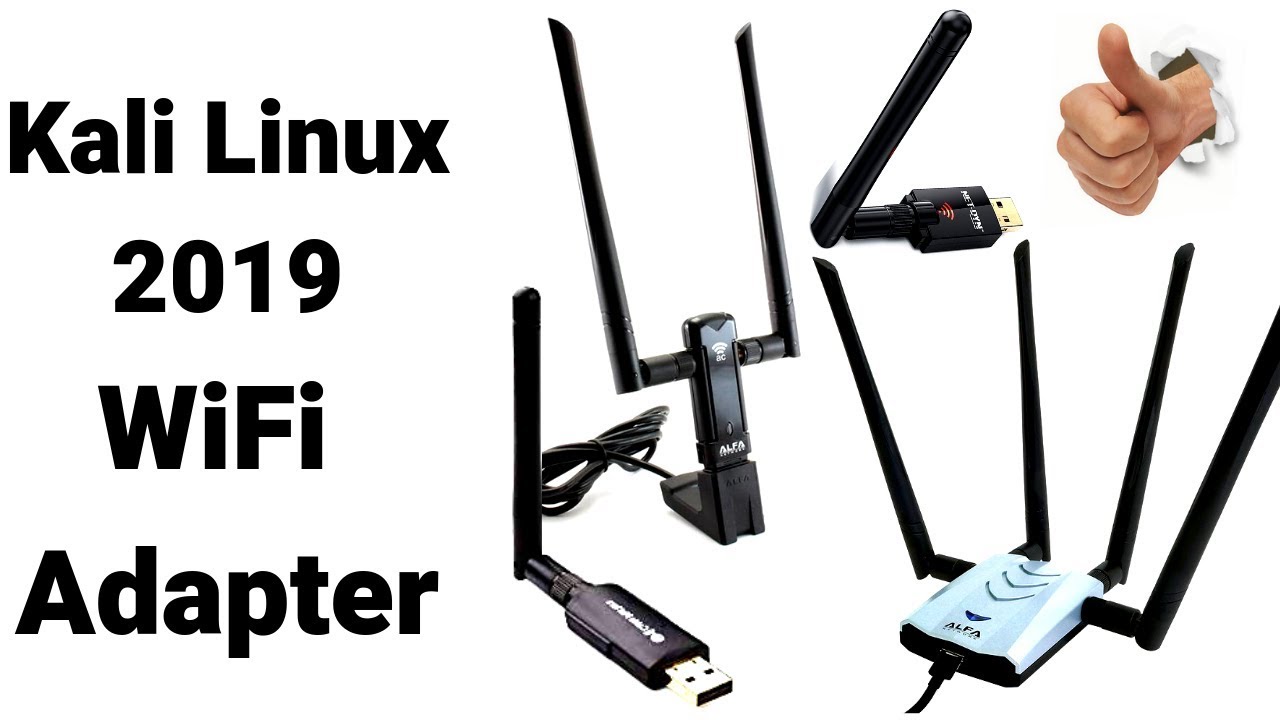 Kali linux wireless adapter setup