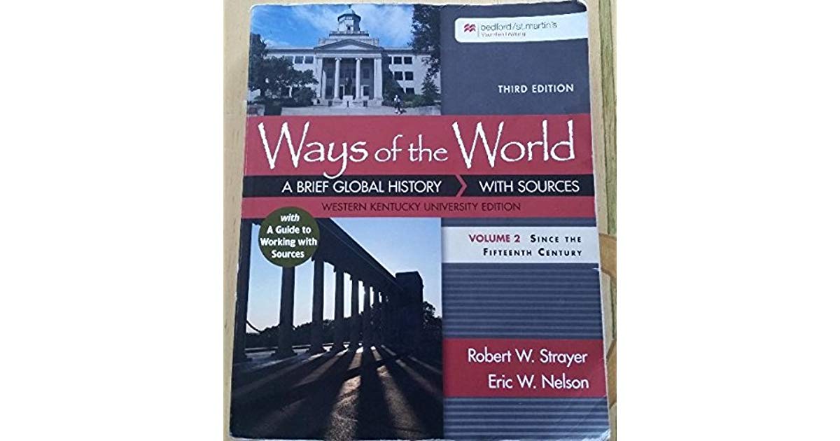 Ways of the world with sources volume 2